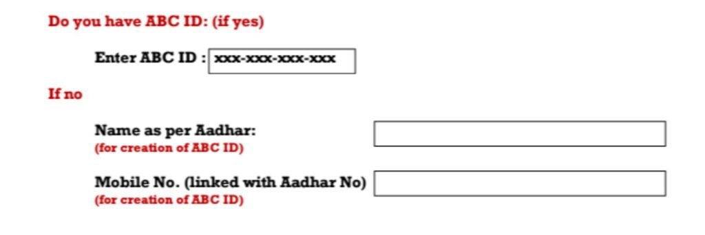 IGNOU ABC Account