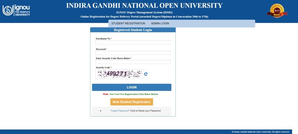 IGNOU degree