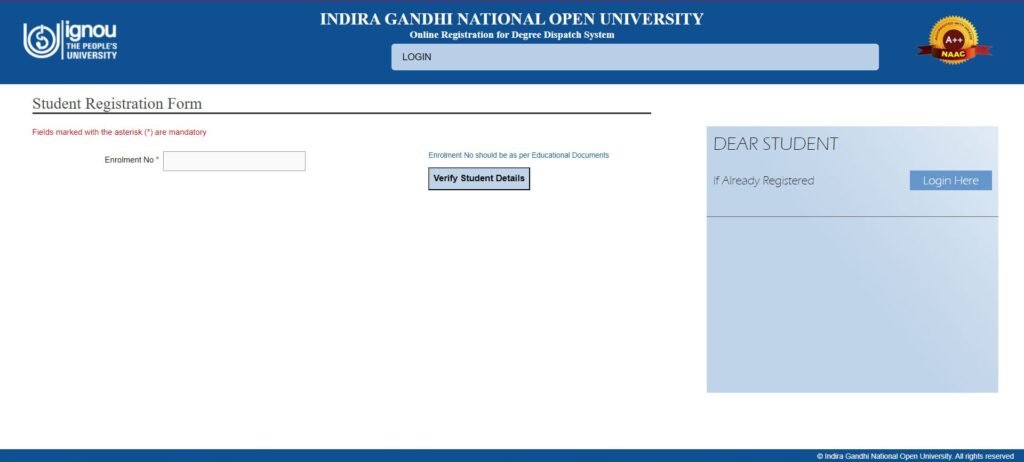 IGNOU degree