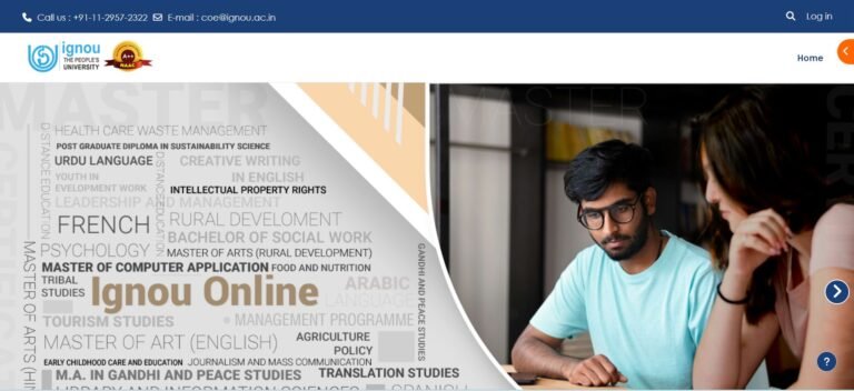 IGNOU LMS portal