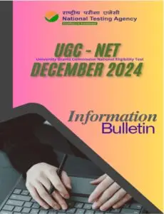 UGC NET Dec 2024 Information bulletin